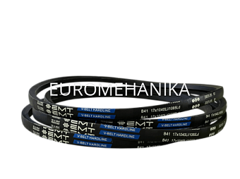 Ремень клиновой B41, 17х 1040Li/ 1085Ld, V-BELT HARDLINE, EMT - Евромеханика