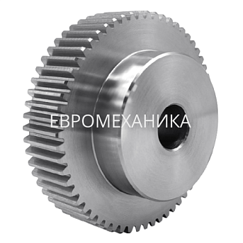 Шестерня цилиндрическая M=1 Z=59 со ступицей (PM26059), EMT - Евромеханика