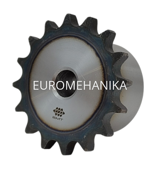 Звездочка 24B-1, шаг 38,1х25,4 мм (1"1/2х1"), Z=11 со ступицей и закалкой зубьев - Евромеханика