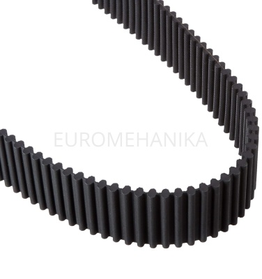 Ремень зубчатый двухсторонний DHTD 1200 D5M Belt Power Transmission, EMT - «Евромеханика»