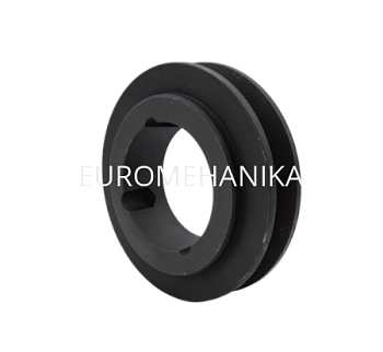 Шкив для клиновых ремней SPZ 71 01 под втулку тапербуш 1108, EMT - Евромеханика