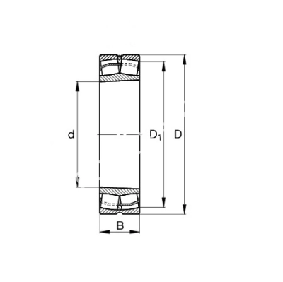 Подшипник 24184-B-K30 FAG - Евромеханика