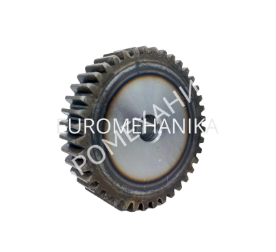 Шестерня цилиндрическая M=3 Z=40 с закалкой зуба (PM30T40), EMT - Евромеханика