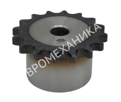 Звездочка 20B-1, шаг 31,75x19,56 мм (1"1/4х3/4), Z=24 со ступицей и закалкой зубьев - Евромеханика