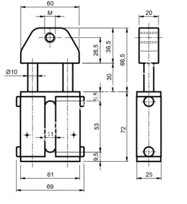Натяжитель GRIGIO GP 10- M12 - Евромеханика