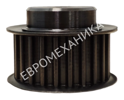 Шкив зубчатый под расточку 40 H 200, EMT - Евромеханика