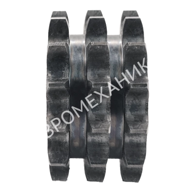 Звездочка 08В-3, шаг 12,7x7,75 мм (1/2 х 5/16), Z=38 под втулку тапербуш 2012 с закалкой зуба - Евромеханика