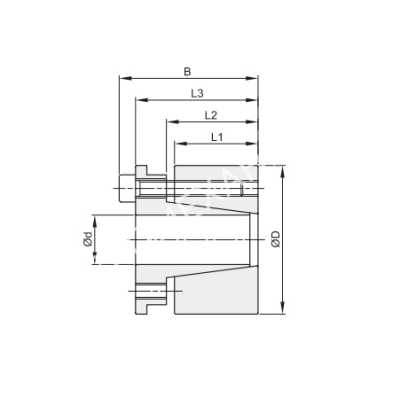 Втулка зажимная BK 70 170 x 225 - Евромеханика