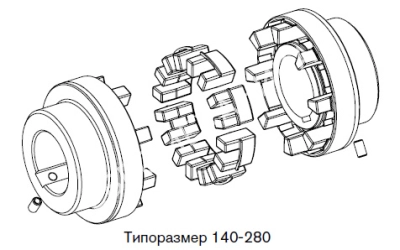Муфта POLY-NORM 200 AR, EMT - Евромеханика