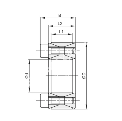 Втулка зажимная BK 40 32 x 60 (KLGG032), EMT - Евромеханика