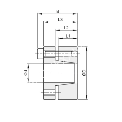 Втулка зажимная BK 13 25 x 50 (KLAA025) - Евромеханика