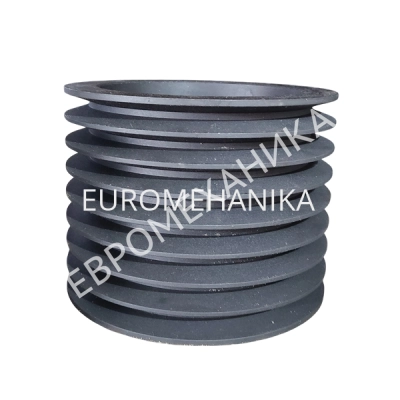 Шкив для клиновых ремней SPB 530 08 под втулку тапербуш 4040, EMT - Евромеханика