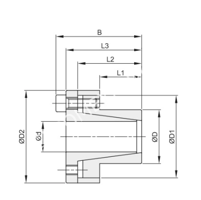 Втулка зажимная BK 80 28 x 39 (KLCC028) - Евромеханика