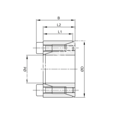 Втулка зажимная BK 61 22 x 40 (KLSS022) - Евромеханика
