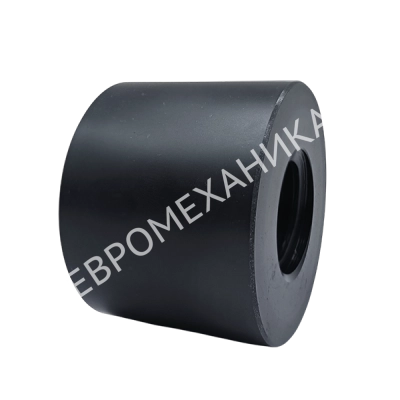 Гайка трапецеидальная полиамидная (POM) PRD 24х5 без фланца (правая резьба), EMT - Евромеханика